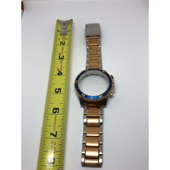 Authentic Fossil Watch Links Parts Band Case 20mm L329 - Picture 1 of 7